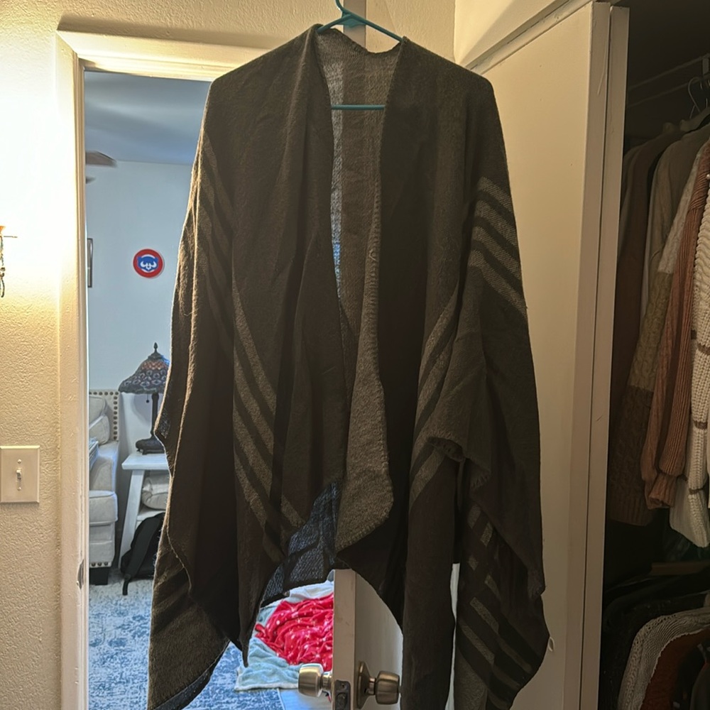 Reversible poncho